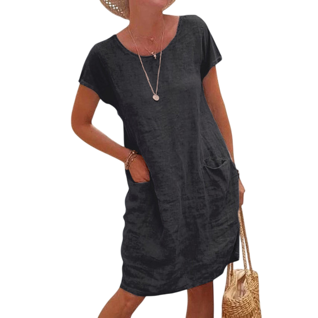 Willa - Stylish Women's Relaxed Dress for Effortless Summer Wear