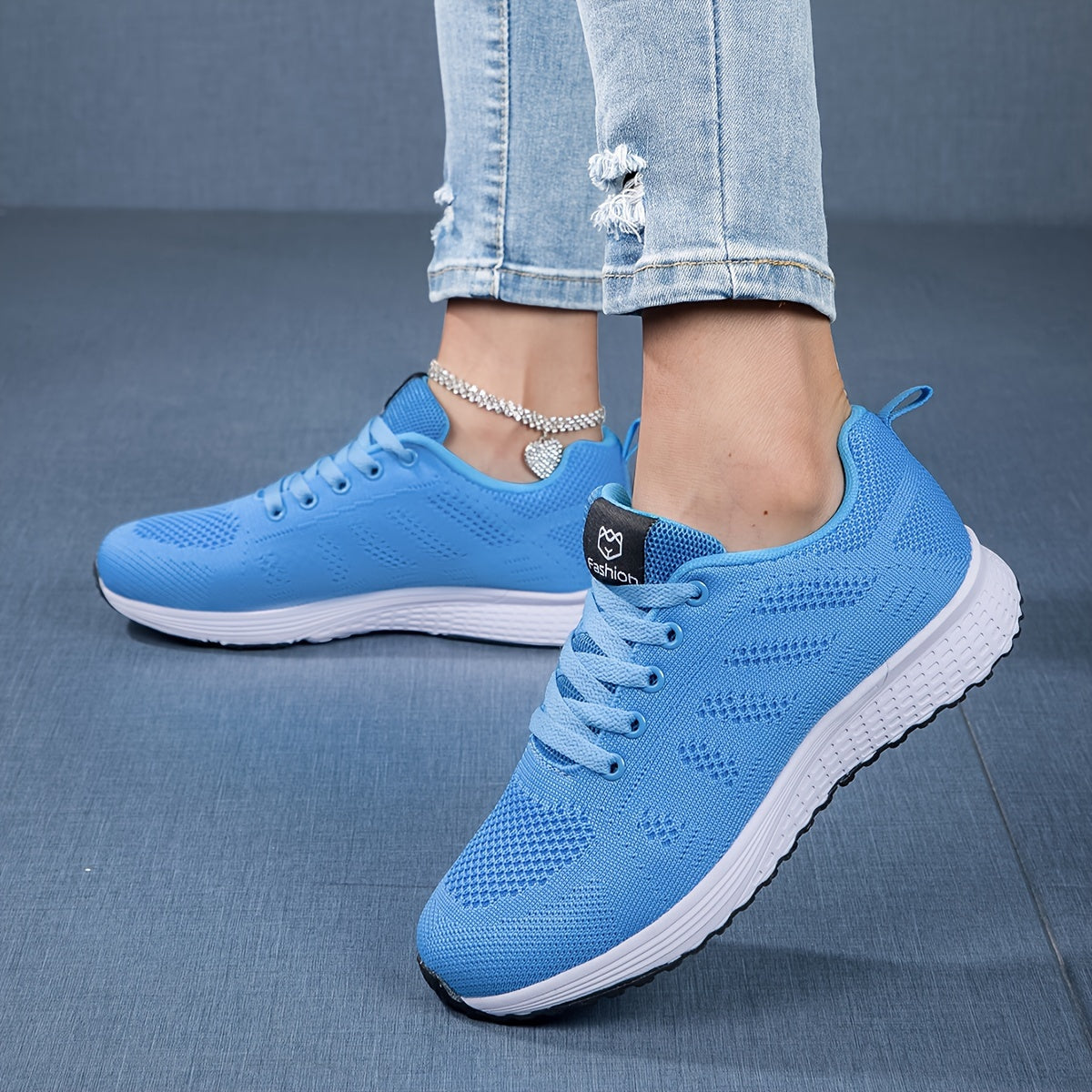 Leela - Stylish Knitted Sneakers for Outdoor Adventures