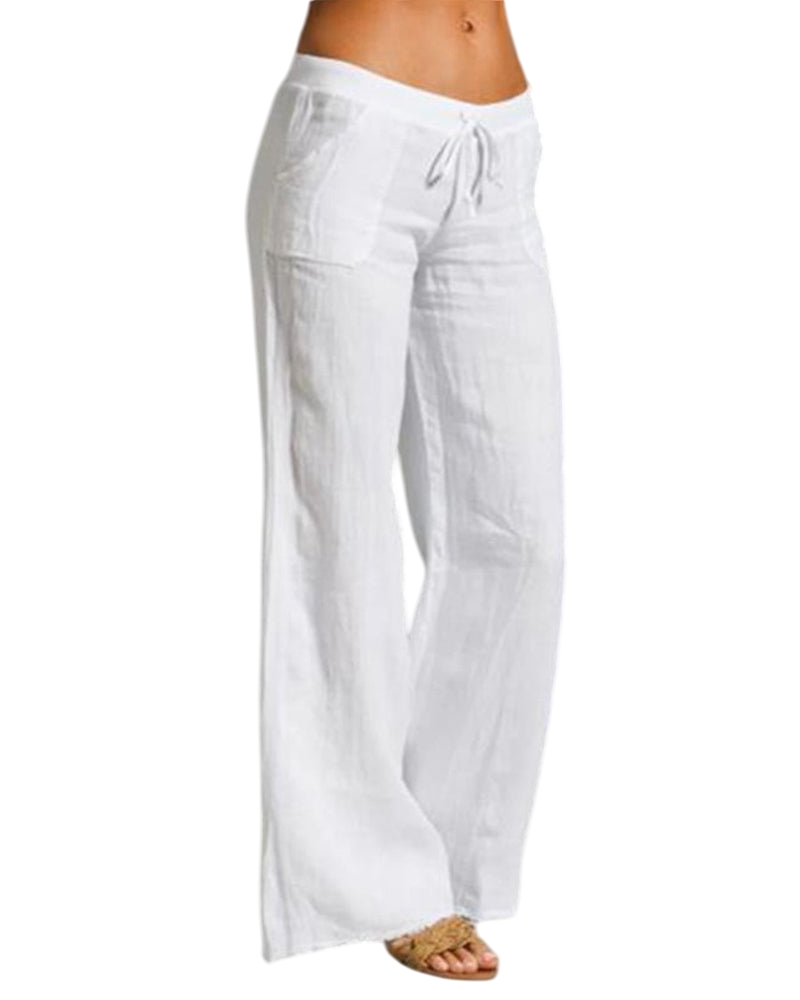 Wanda - Stylish Wide-Leg Trousers for Women in Various Colors