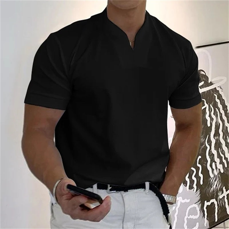 Arthur - Men's short sleeve fitness t-shirt with business casual style