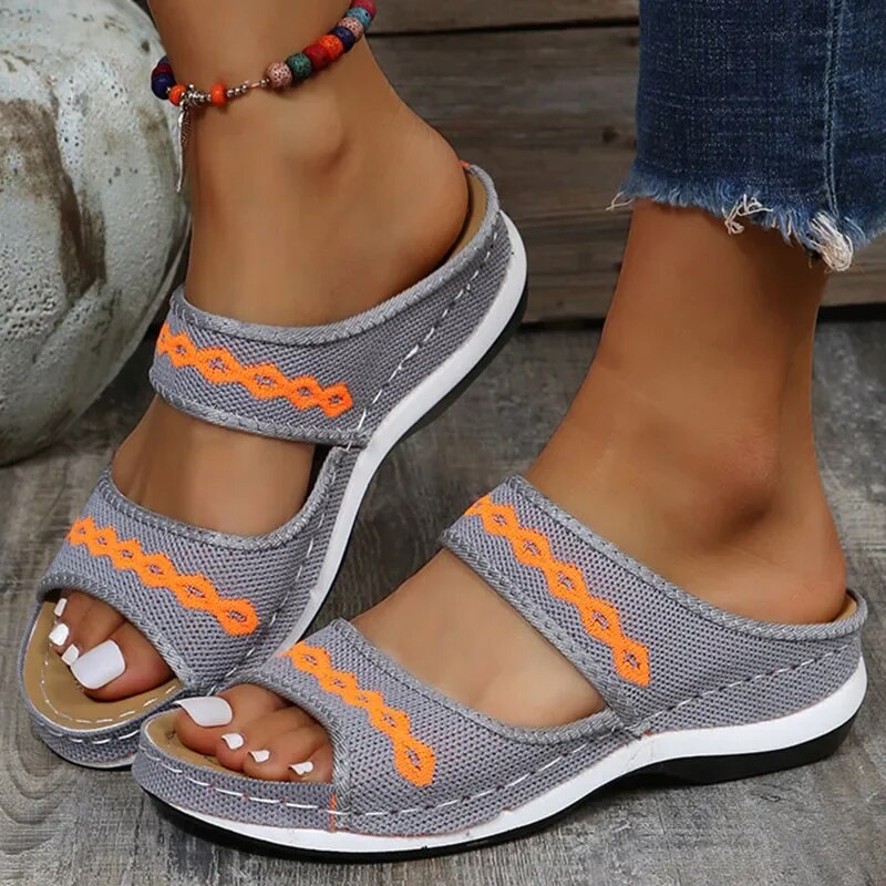 Darnell - Women's Orthopedic Leather Sandals for Comfortable Walking