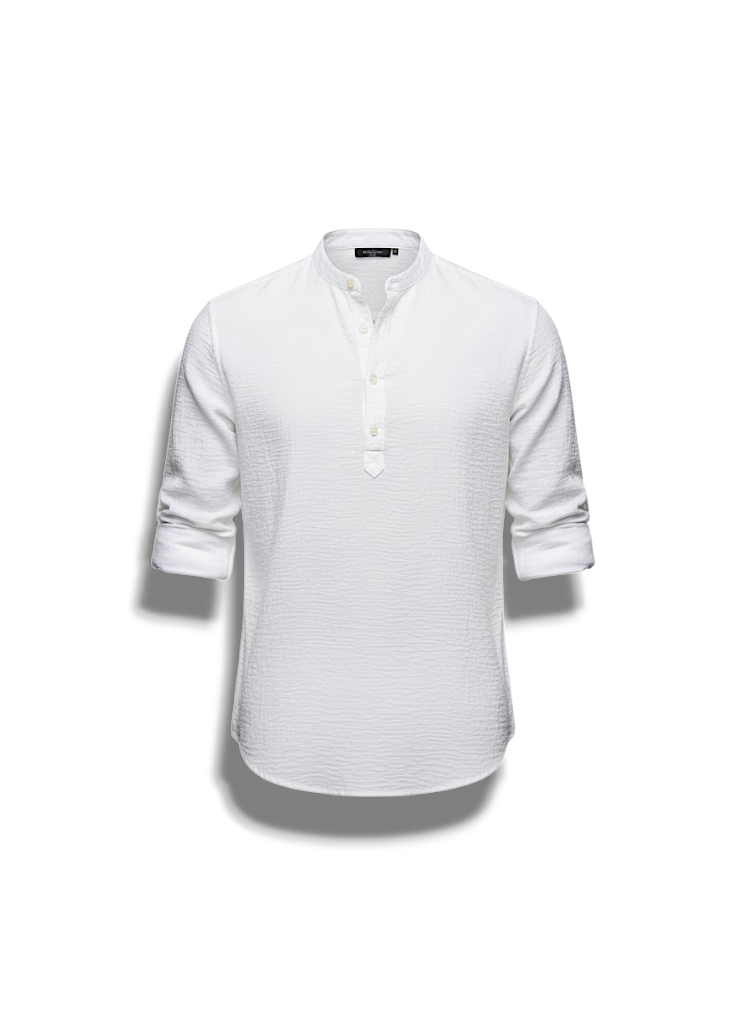 Luca - Stylish Men's Plain Shirt for Everyday Elegance