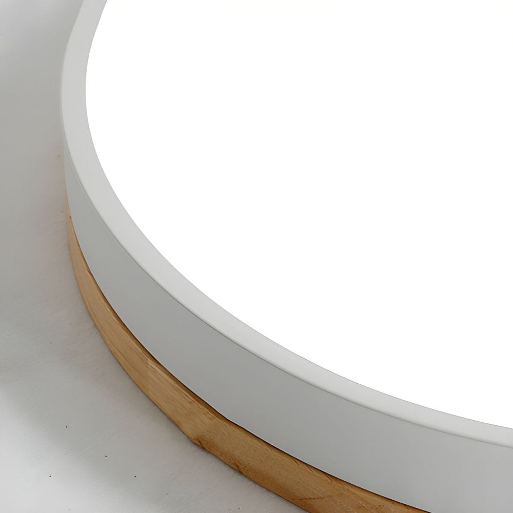 Clarova - Modern Wood LED Ceiling Light Flush Mount For Style