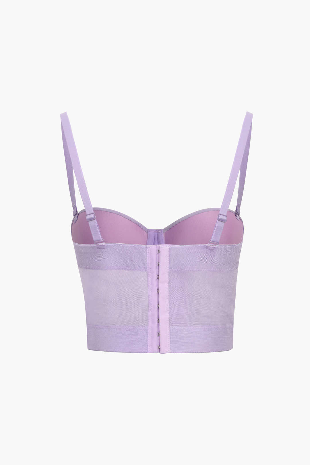 Chessa - Seductive Mesh Bustier Top with Underwire for a Feminine Look