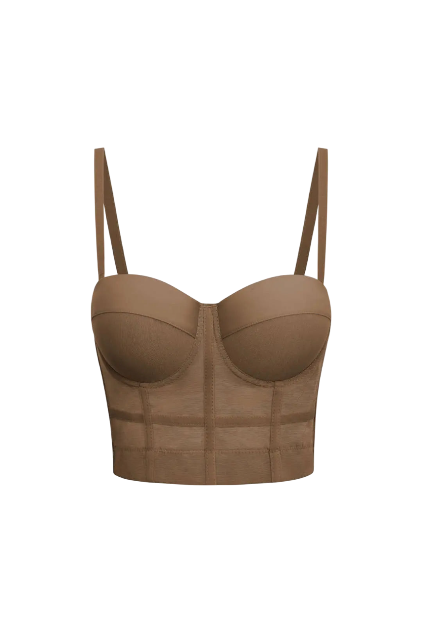 Fae - Chic Underwire Support Women's Bustier Top for Flattering Fit