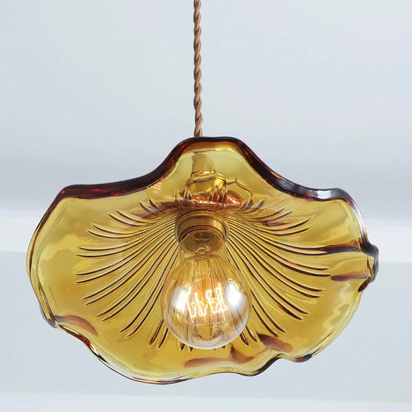 Coverra - Hibiscus Glass Pendant Lamp For Ambient Glow