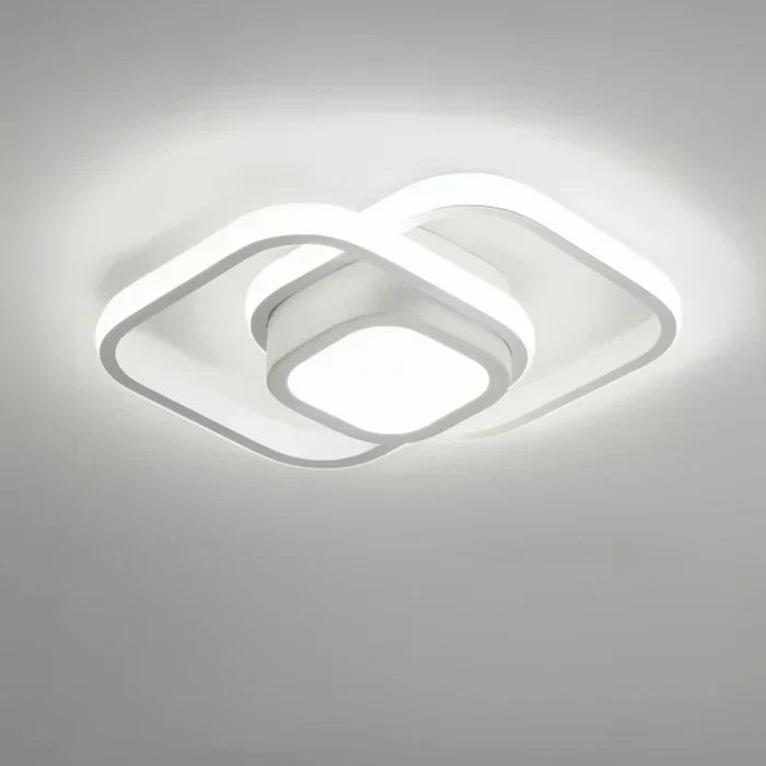 Lior Lit - Modern Energy-Efficient LED Ceiling Light with Double Ring Design