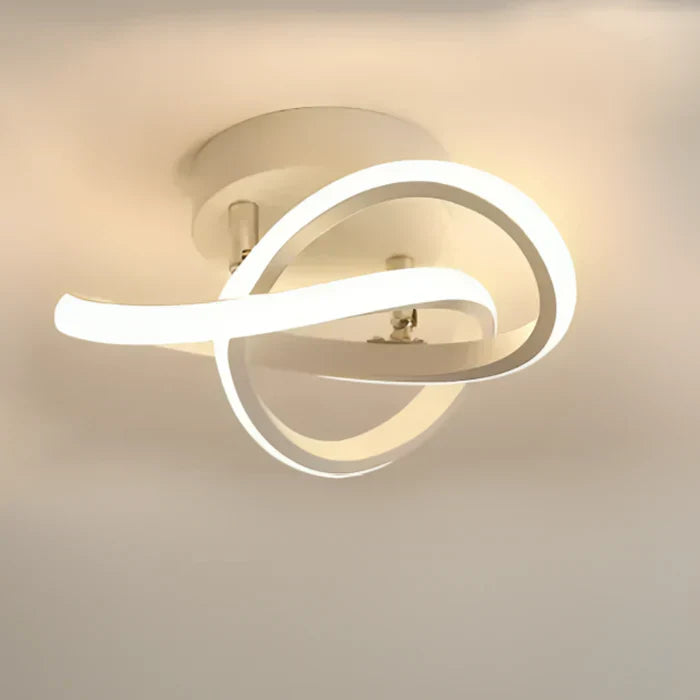 Lior Lit - Modern Energy-Efficient LED Ceiling Light with Double Ring Design