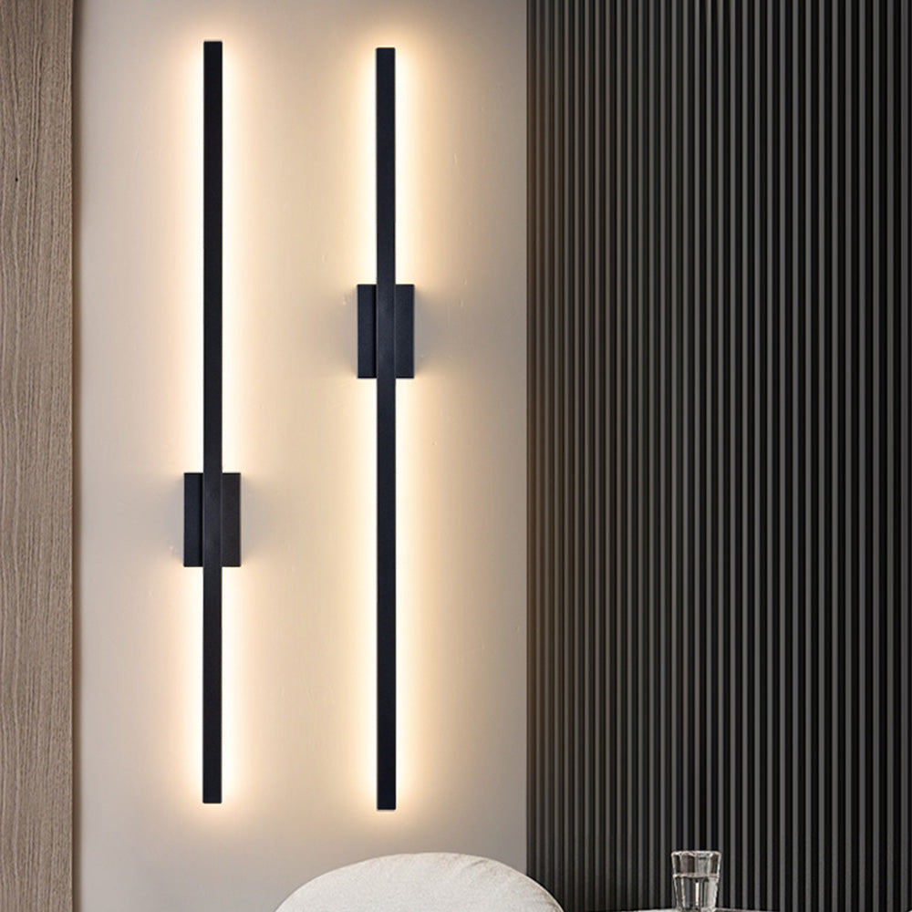 Zenorra - Industrial Minimalist LED Iron Wall Lights for Modern Living Room