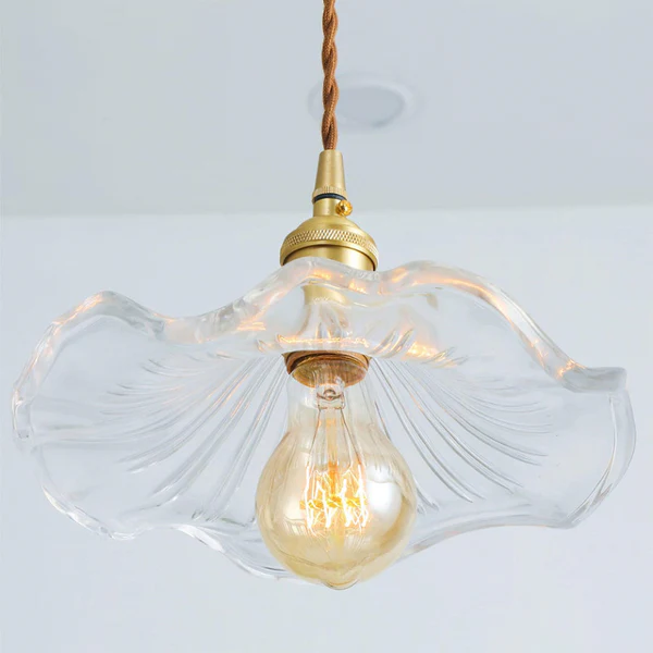 Coverra - Hibiscus Glass Pendant Lamp For Ambient Glow