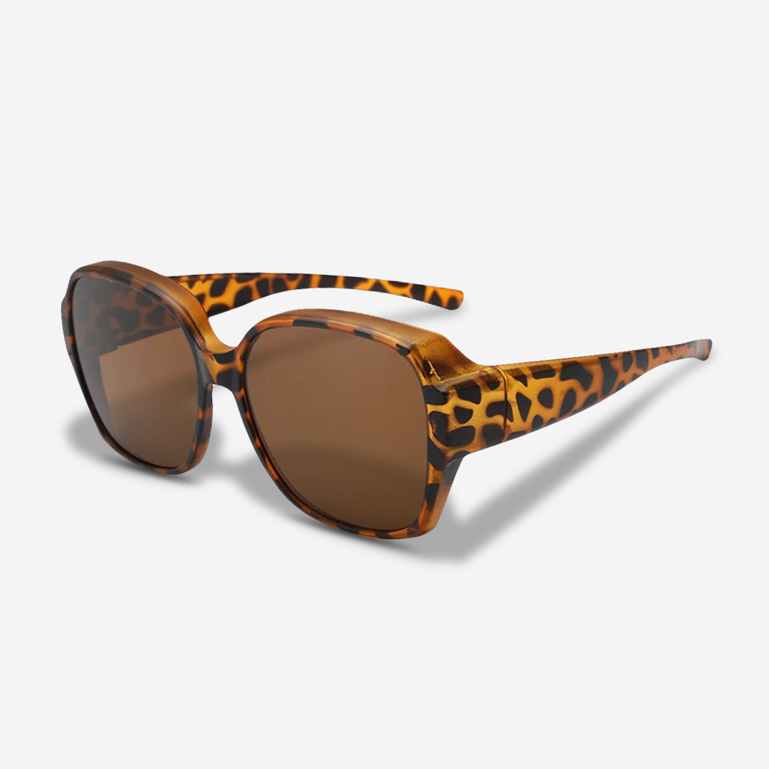 Ashleigh - Stylish Clip-On Sunglasses for Prescription Eyewear Users