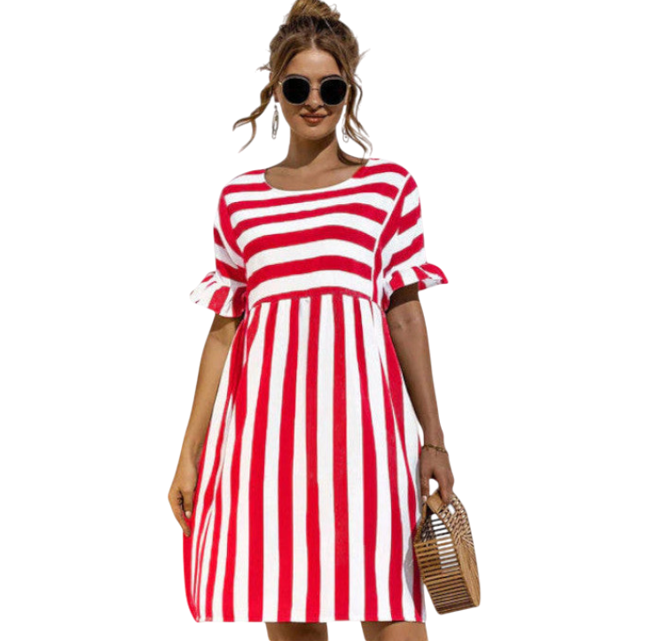 Carlow - Stylish Striped Summer Dress for Relaxed Days