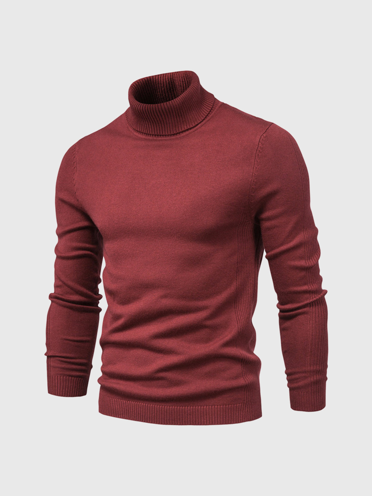 Ezekiel - Stylish Men's Turtleneck Sweater in Soft Cotton