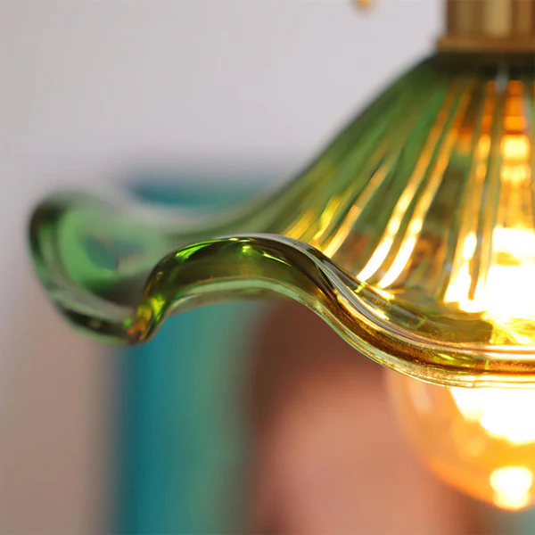 Coverra - Hibiscus Glass Pendant Lamp For Ambient Glow