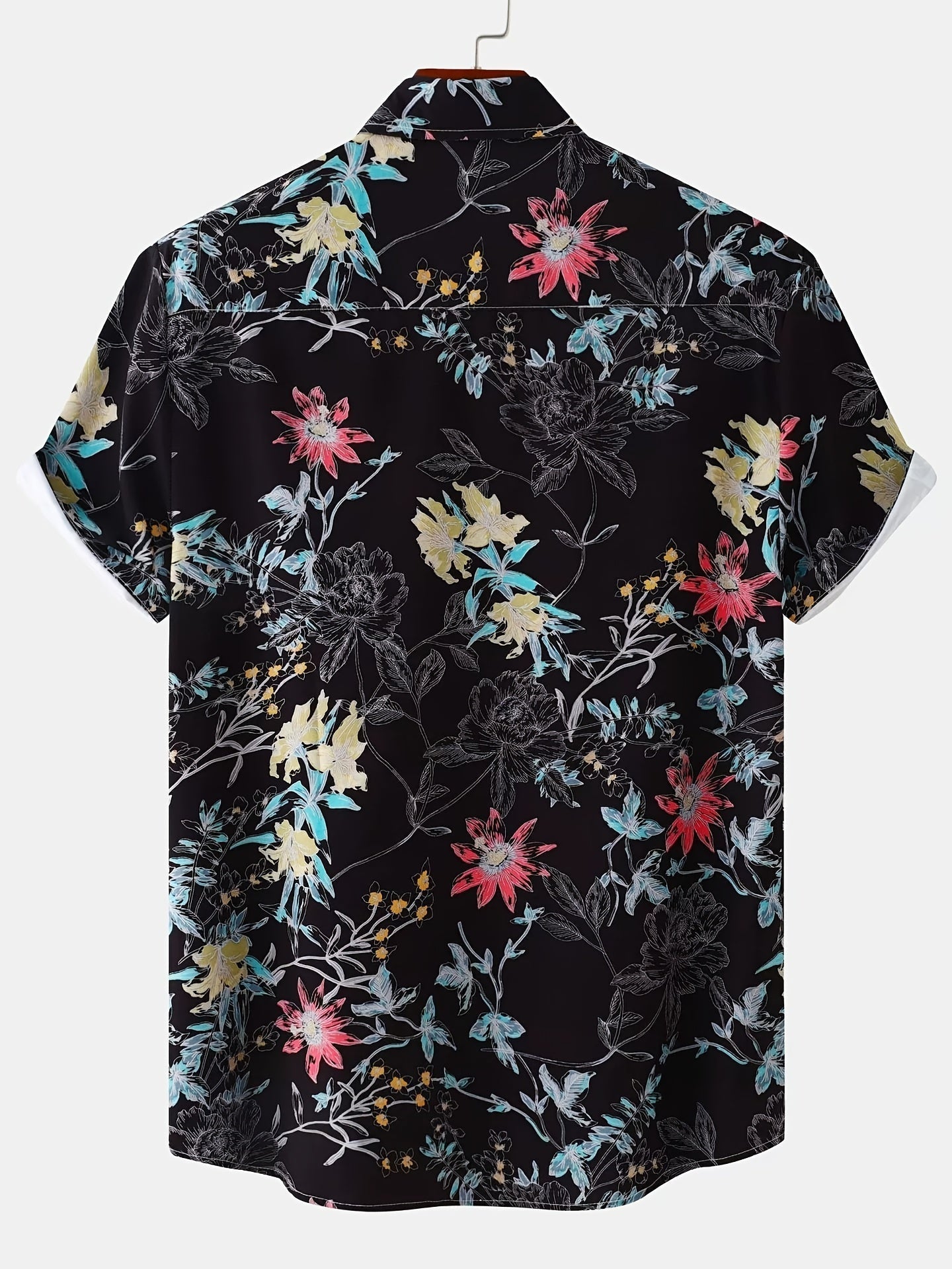 Emmanuel - Stylish Men's Floral Shirt for Summer Comfort