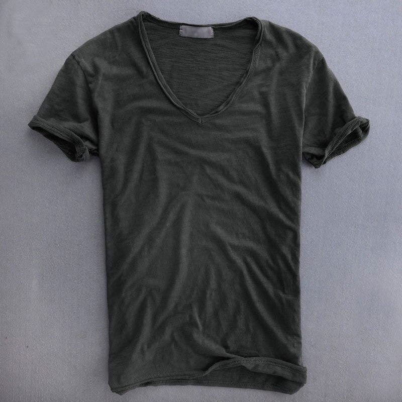 Emanuel - Elegant Cotton T-shirt for Sophisticated Occasions