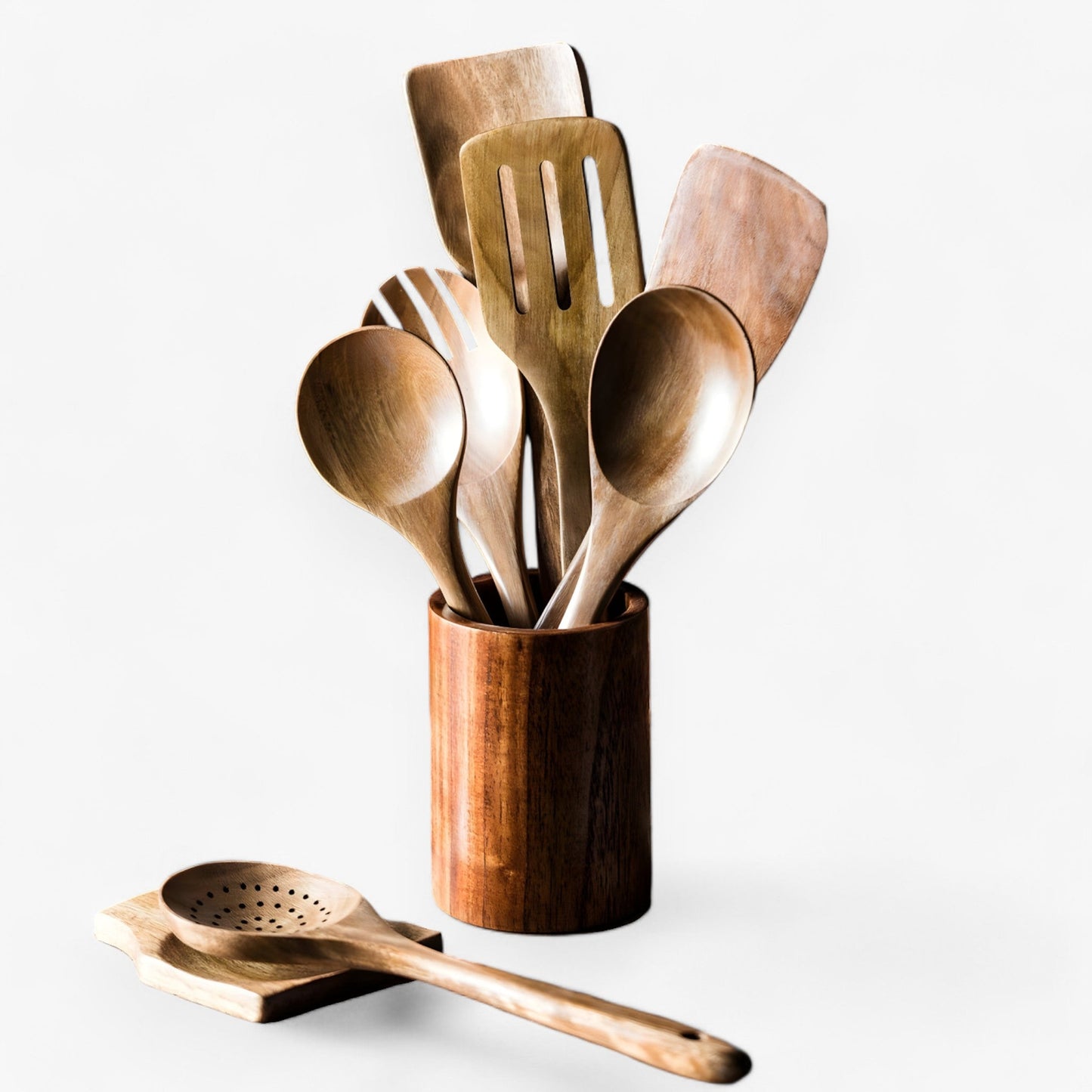 Alexis - Elegant and Sustainable Wooden Kitchen Utensil Set