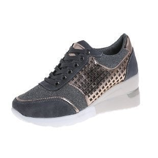 Atalanta - Stylish High-Heel Wedge Sneakers for Trendy Comfort