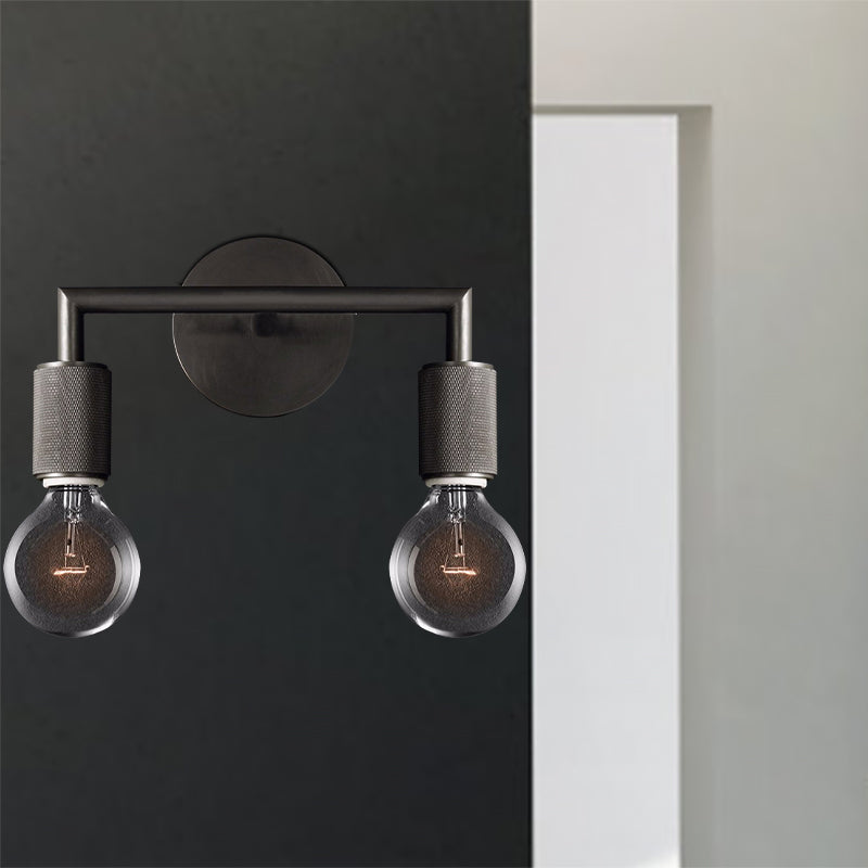 Lanterna - Modern Brass Double Bulb Wall Sconce for Elegant Homes