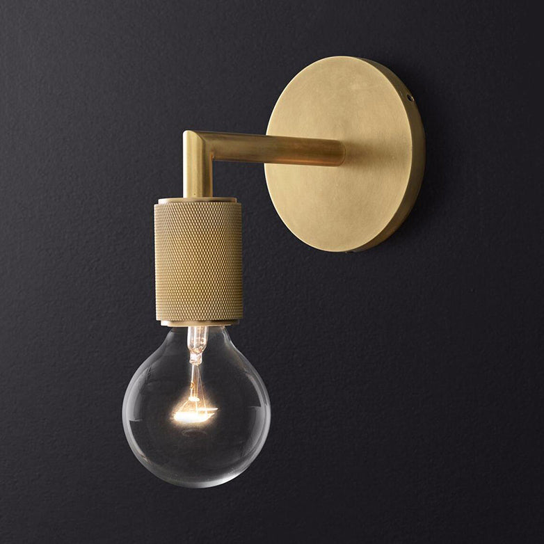 Lanterna - Modern Brass Double Bulb Wall Sconce for Elegant Homes