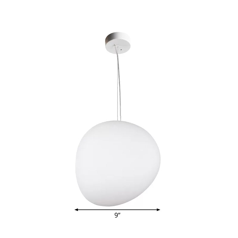Statuvia - LuxeGlow Floating Pebble Pendant Lamp For Dining Room