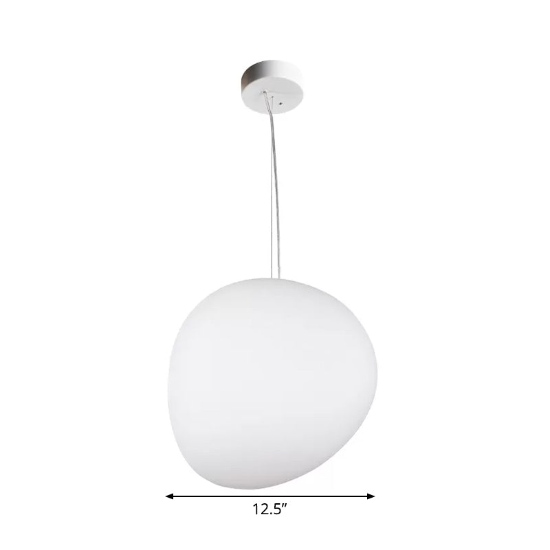 Statuvia - LuxeGlow Floating Pebble Pendant Lamp For Dining Room