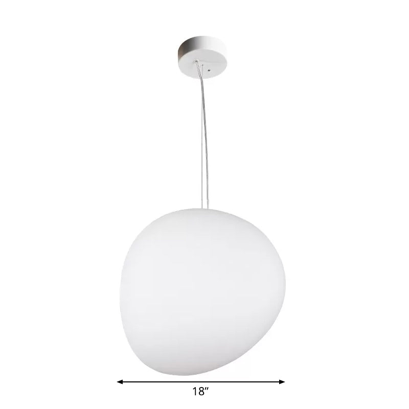 Statuvia - LuxeGlow Floating Pebble Pendant Lamp For Dining Room