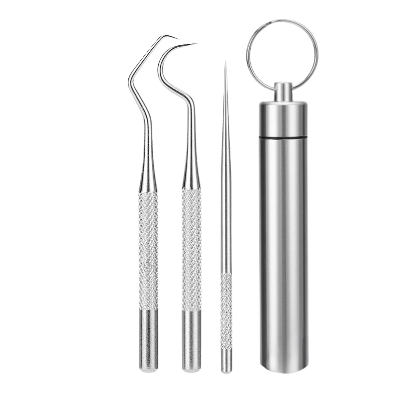 Ainsley - Professional Stainless Steel Dental Explorer and Scraper Set