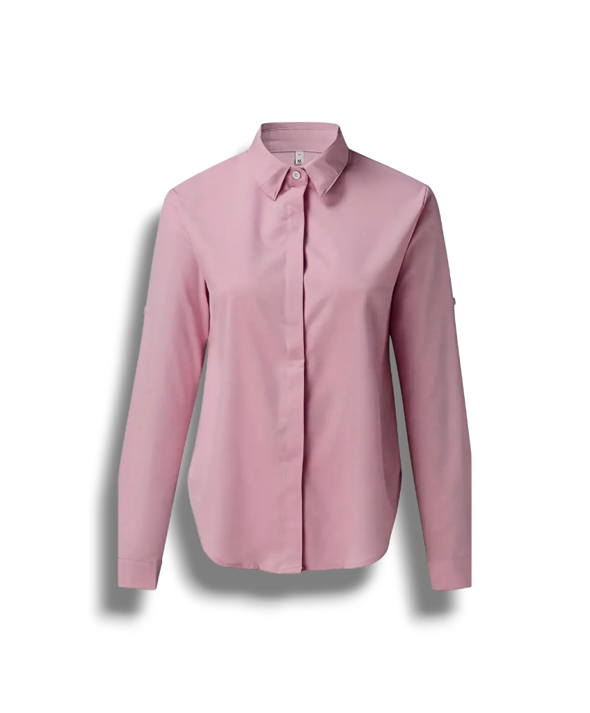 Bernice - Elegant Women's Blouse with Long Sleeves and Chic Design