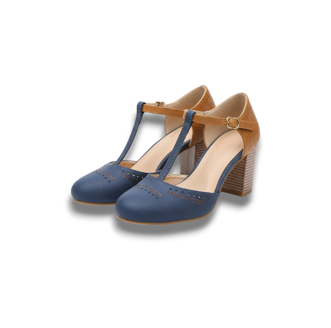 Kitty - Retro Women's High-Heeled Sandals with Arch Support