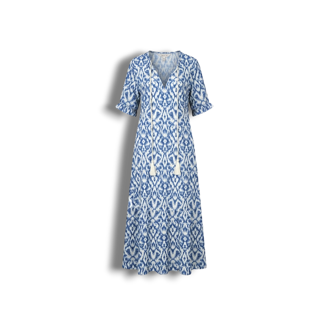 Patrice - Elegant Women's Long Dress with A-line Style and Comfortable Fit