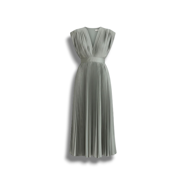 Casimir - Elegant Women's V-neck Sleeveless Dress for Summer Occasions