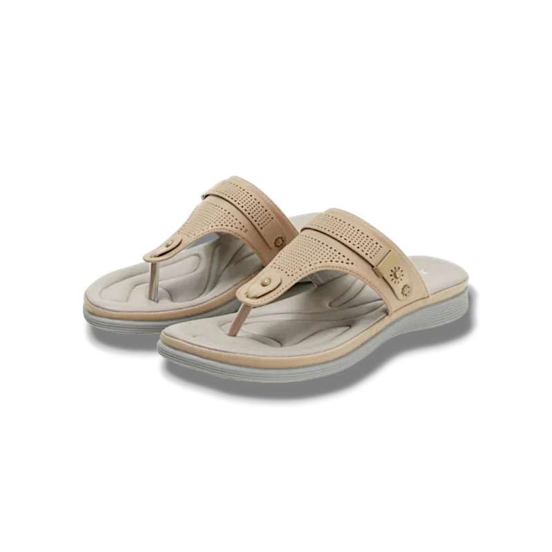 Zaira - Stylish and Durable Thong Sandals with Cushioned Sole