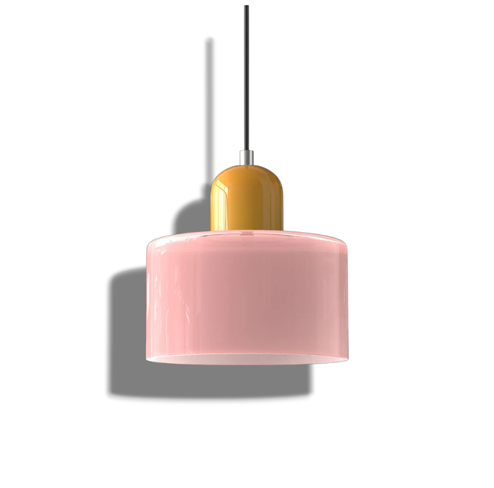 Yardora - Bauhaus Inspired Glass Pendant Lamp For Modern Homes