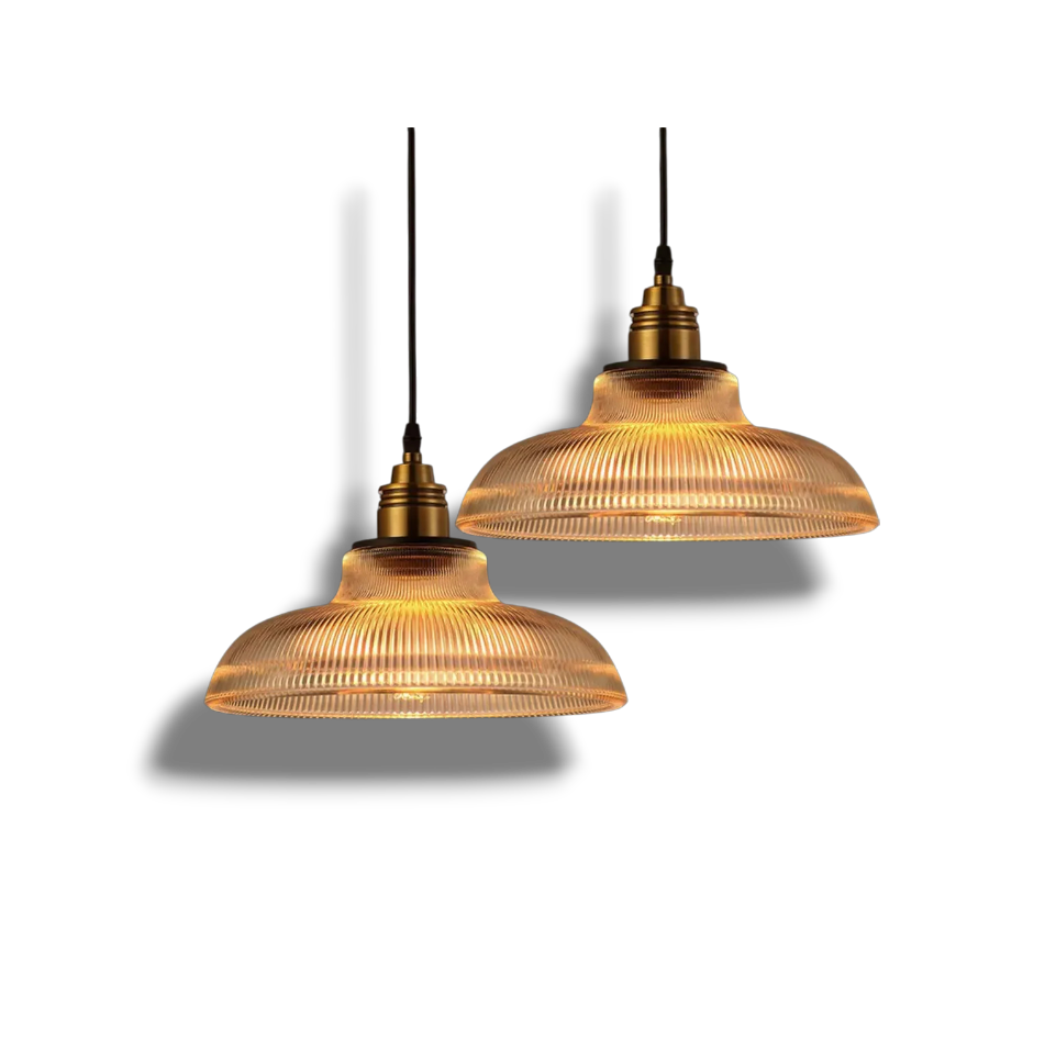 Plantora - LumiVibe Glass Pendant Lamps Elegant Modern Lighting