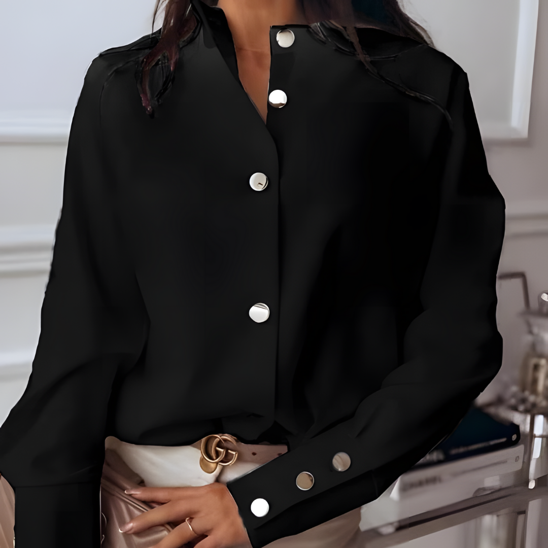 Rosalind - Stylish Women's Button Down Shirt for Casual Elegance