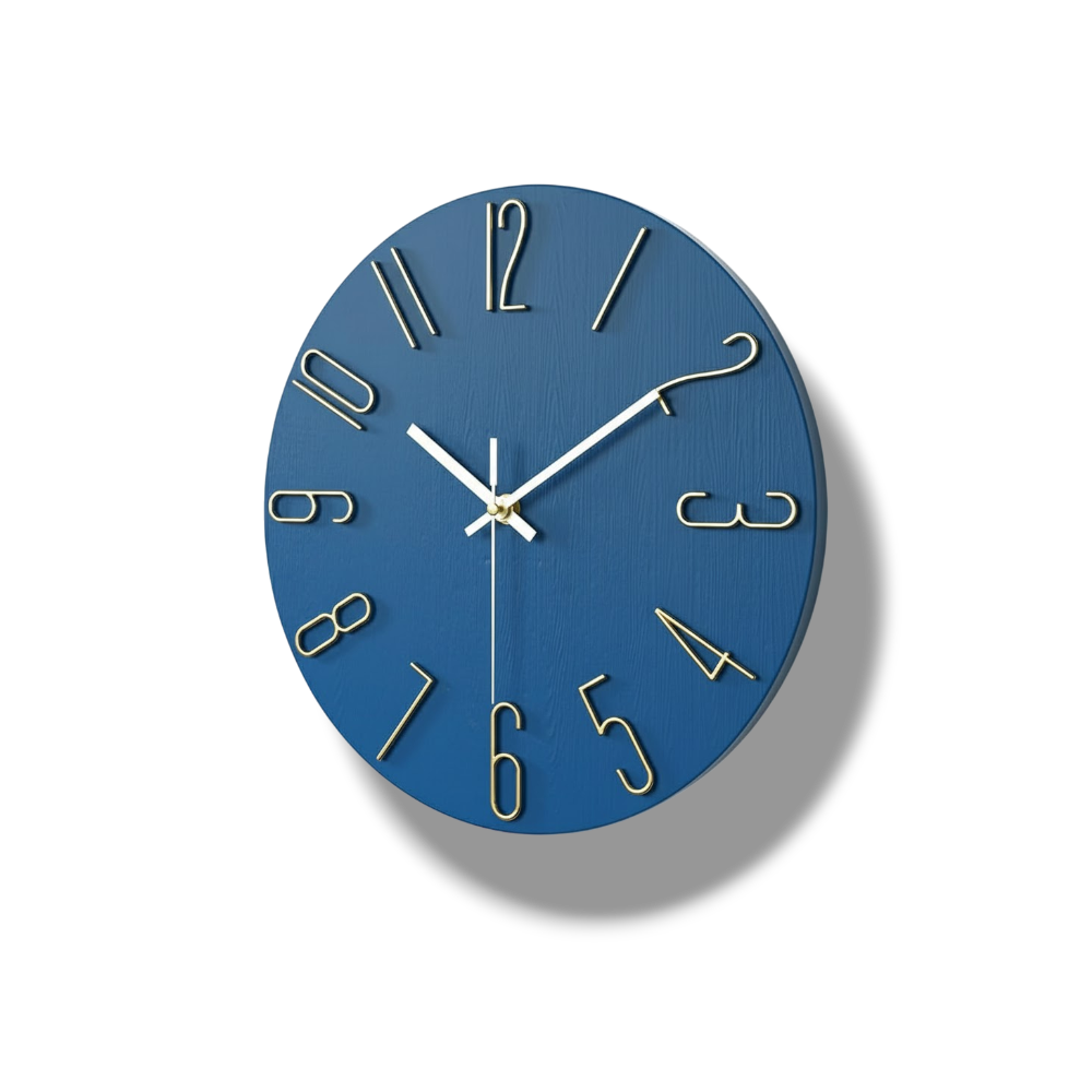 Faucetra - Modern Wall Clock For Living Room Minimalist Design