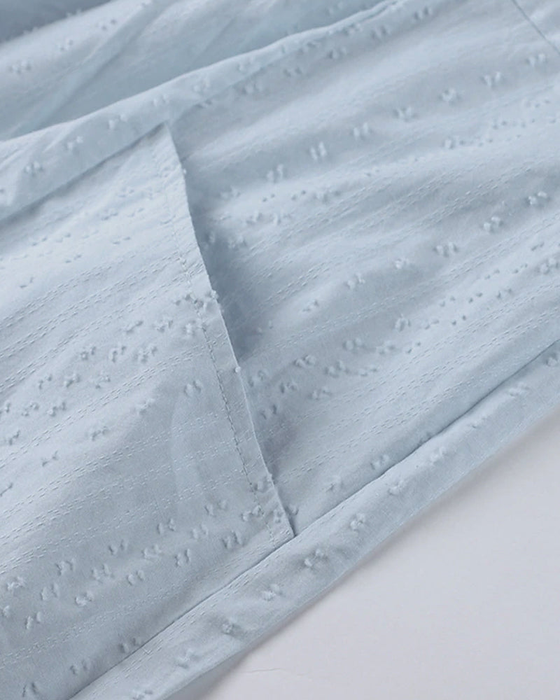 Evangeline - Elegant Summer Dress with Pockets and Breathable Fabric