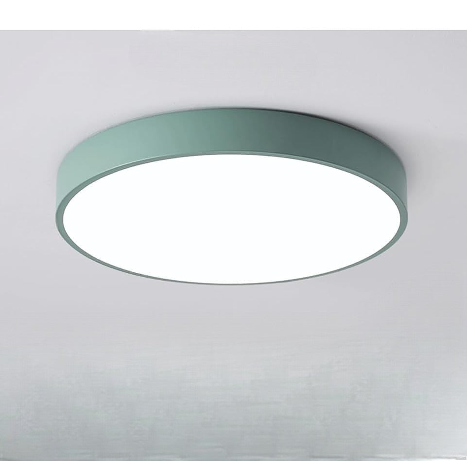 Novora - Luminara Led Ceiling Light Pink Gray Yellow Modern Kids