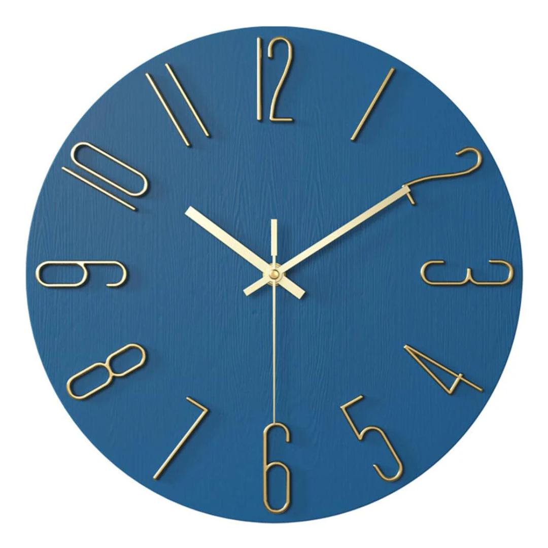 Faucetra - Modern Wall Clock For Living Room Minimalist Design