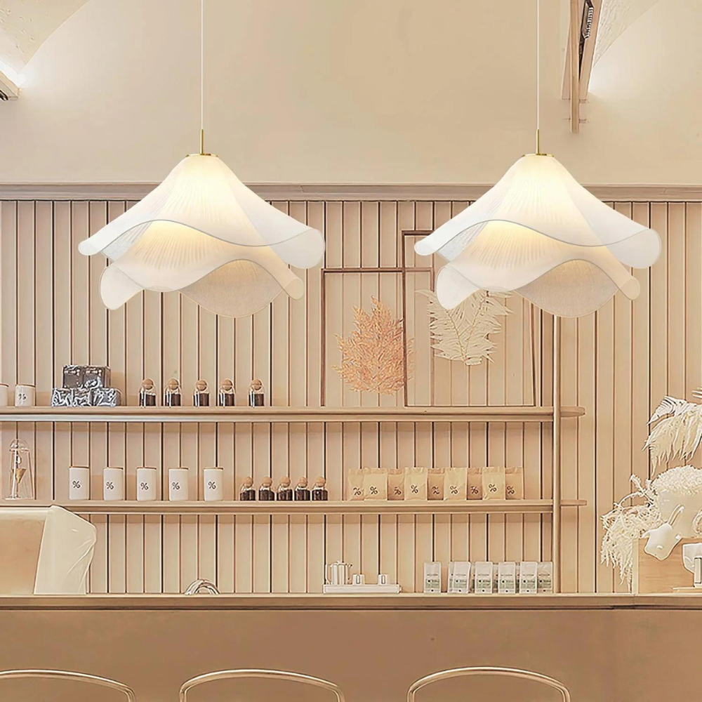 Havendell - Ambient Pendant Lamp With Fluid Shade For Living