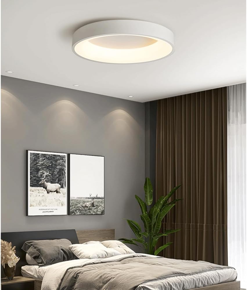 Planora - Nordic Round LED Ceiling Light With Soft Warm Glow