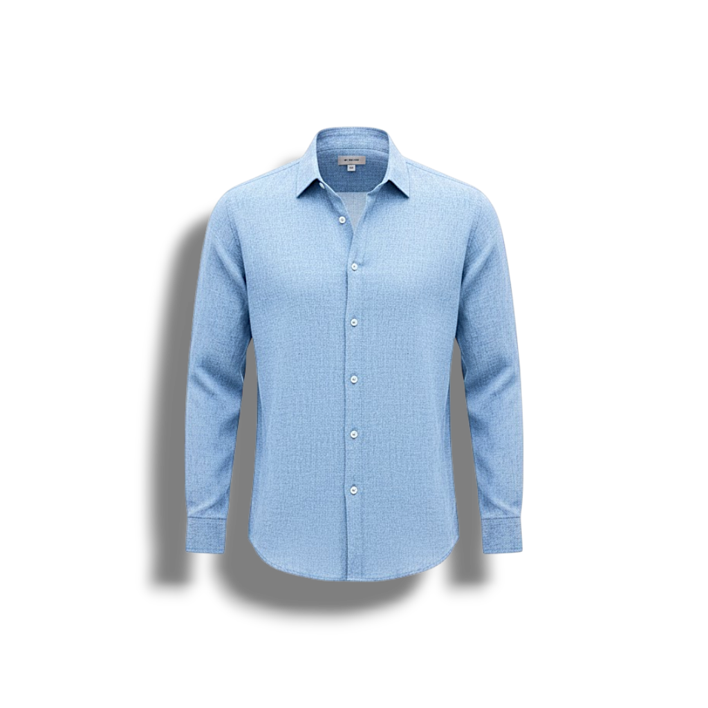 Lowell - Stylish Men's Long-Sleeved Shirt for Comfort and Sophistication