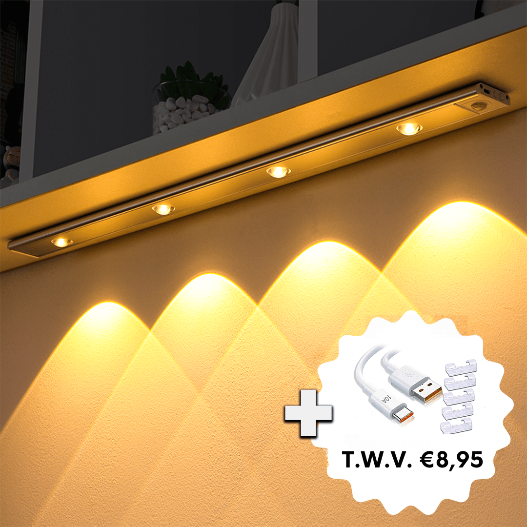 Beamora - Wireless LED Light With Motion Sensor For Cabinets