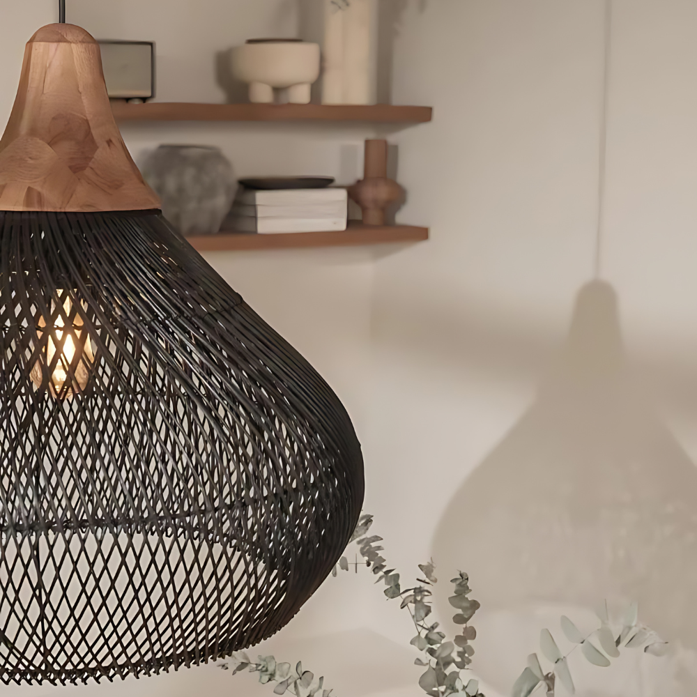 Luminis - Handwoven Rattan Pendant Light For Warm Ambience