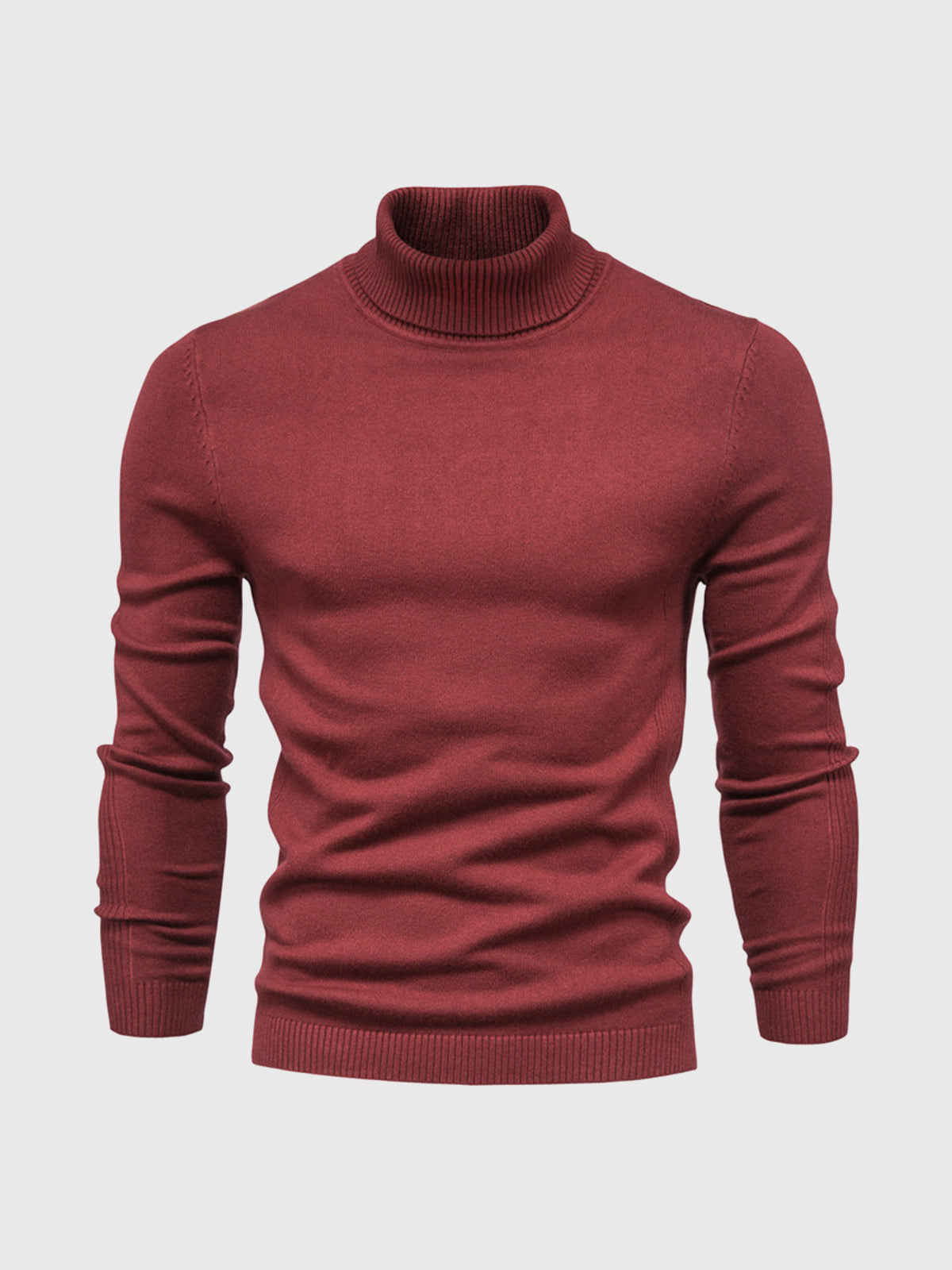 Ezekiel - Stylish Men's Turtleneck Sweater in Soft Cotton