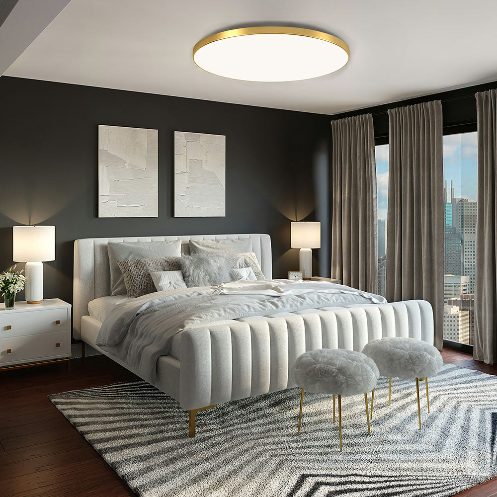 Breevora - Modern Round LED Ceiling Light Flush Mount Fixture