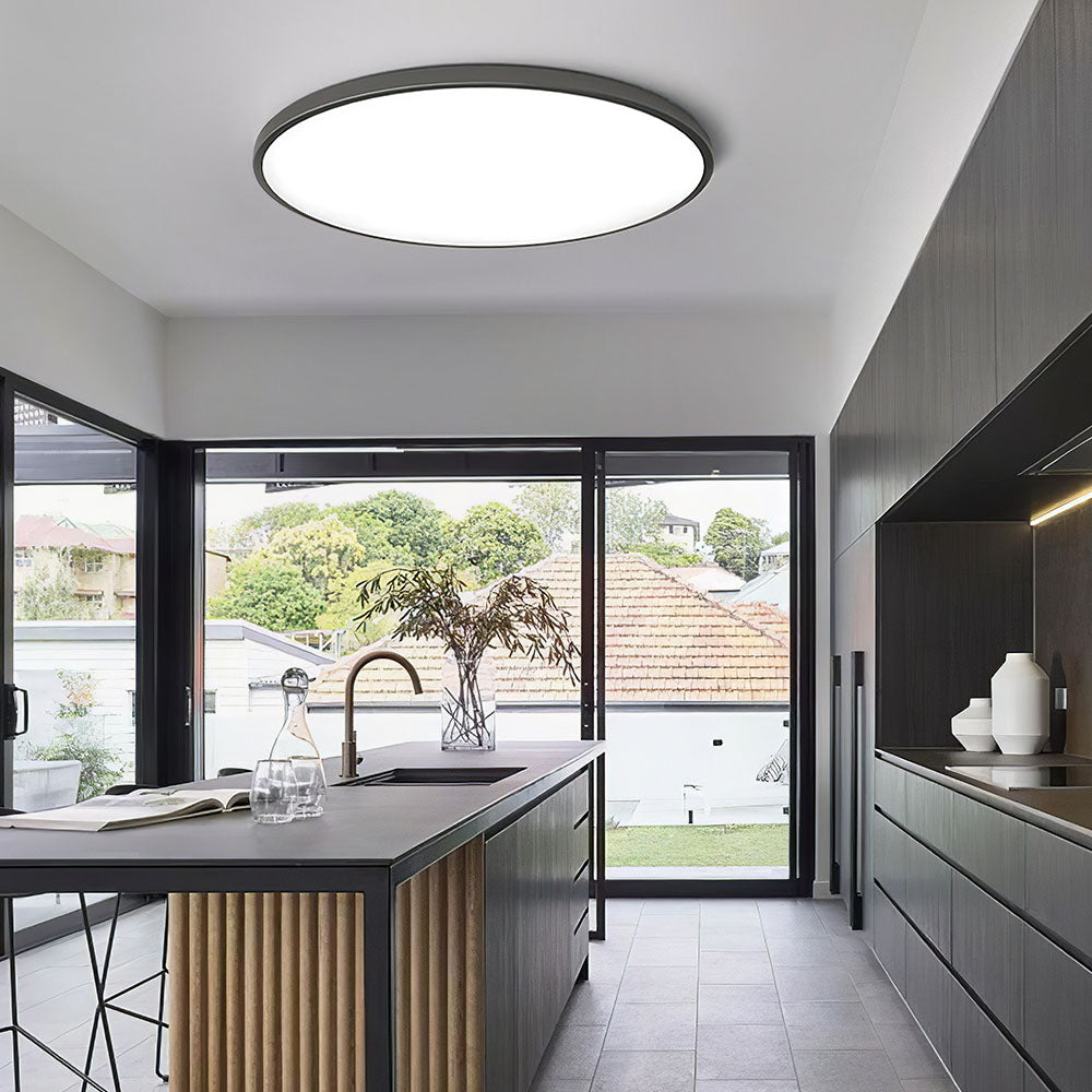 Breevora - Modern Round LED Ceiling Light Flush Mount Fixture