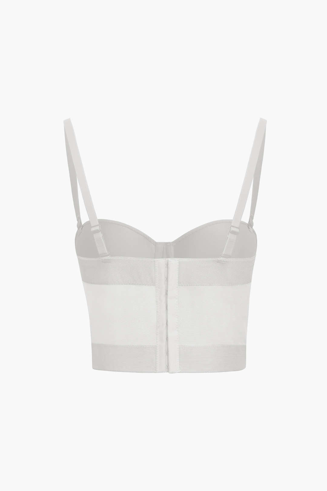 Chessa - Seductive Mesh Bustier Top with Underwire for a Feminine Look
