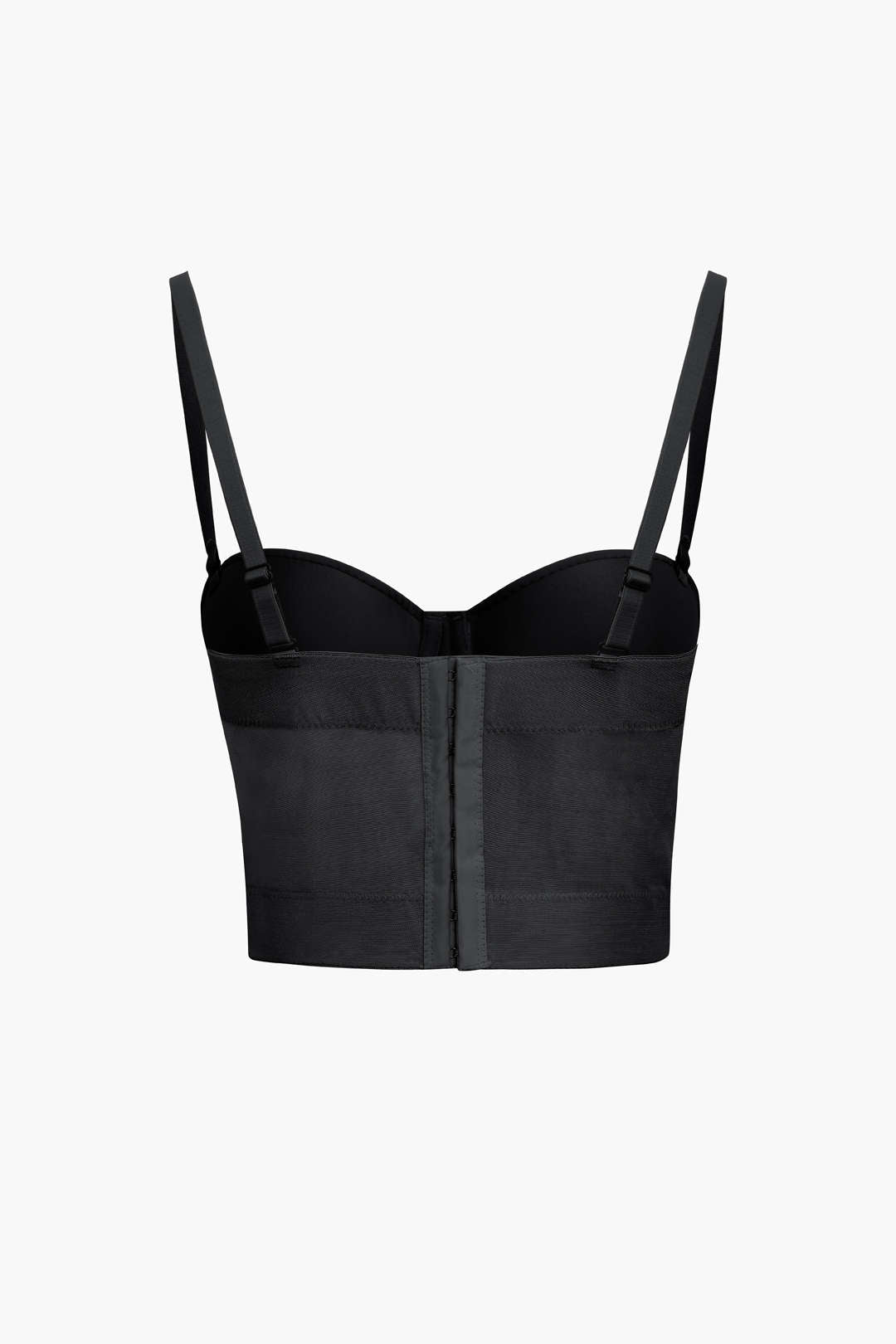 Chessa - Seductive Mesh Bustier Top with Underwire for a Feminine Look